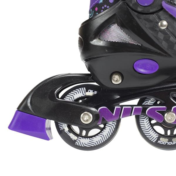 NJ4613 A PURPUROWY ŁYŻWOROLKI NILS EXTREME