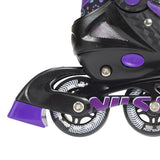 NJ4613 A PURPUROWY ŁYŻWOROLKI NILS EXTREME