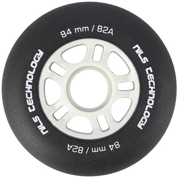 KÓŁKA PU 84x24 82A CZARNE MATOWE  (4 szt.) NILS EXTREME