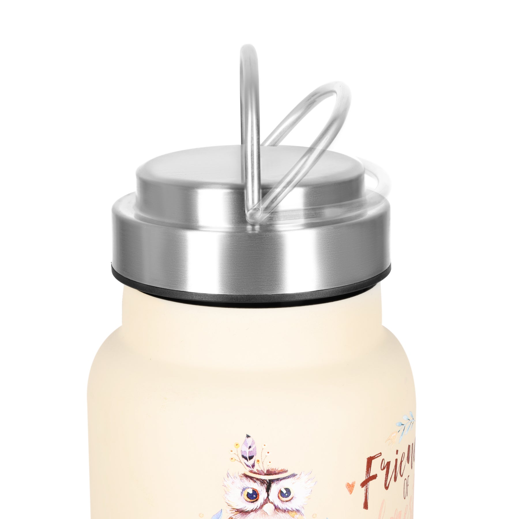 BUTELKA NA WODĘ 520ML STALOWA FOREST NILS CAMP NC3806