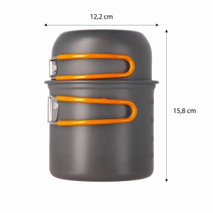 MENAŻKA NC1704  ZESTAW NILS CAMP