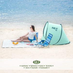 NAMIOT SAMOROZKŁADAJĄCY NILS NC3173 MIĘTOWY