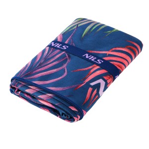RĘCZNIK Z MIKROFIBRY 160x80 cm NILS NCR14 DŻUNGLA
