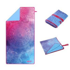 RĘCZNIK Z MIKROFIBRY 160x80 cm NILS  NCR14 MANDALA