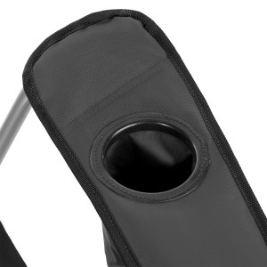 KRZESŁO TURYSTYCZNE NILS CAMP NC3080 CIEMNOSZARY