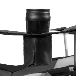 KRZESŁO TURYSTYCZNE NILS CAMP NC3080 CIEMNOSZARY