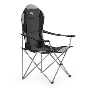 KRZESŁO TURYSTYCZNE NILS CAMP NC3080 CIEMNOSZARY