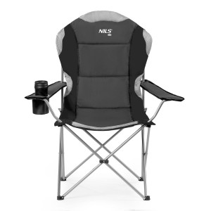 KRZESŁO TURYSTYCZNE NILS CAMP NC3080 CIEMNOSZARY