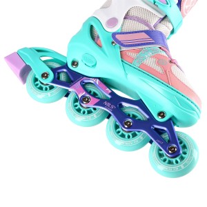 ŁYŻWOROLKI NILS EXTREME NJ1828A BIAŁO-MIĘTOWE