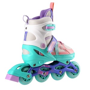 ŁYŻWOROLKI NILS EXTREME NJ1828A BIAŁO-MIĘTOWE