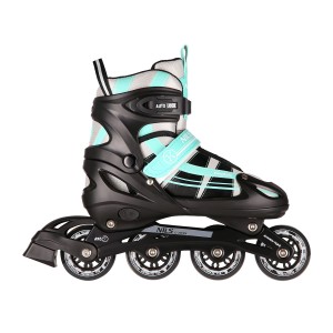 ŁYŻWOROLKI NILS EXTREME NH18366A 2w1 NIEBIESKO-ZIELONE
