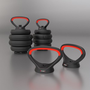 Zestaw treningowy HMS SGN 6w1 hantle, sztanga, kettlebell i podpórki do pompek