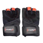 RĘKAWICE NA SIŁOWNIĘ RST01 BLACK/RED HMS