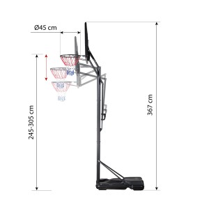 KOSZ DO KOSZYKÓWKI ZDK020  NILS