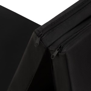 MATERAC GIMNASTYCZNY SKŁADANY 1800x600MM BLACK HMS PREMIUM MGS02