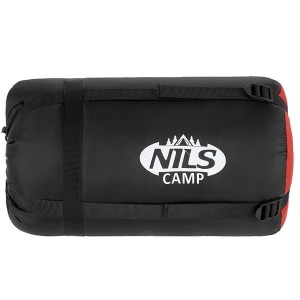 ŚPIWÓR NC2012 CZARNO-CZERWONY NILS CAMP