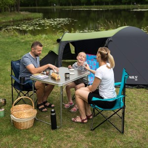Namiot kempingowy zielony NILS CAMP NC6012 Trekker 4-osobowy