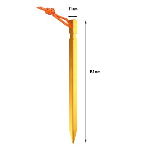 ZESTAW ŚLEDZI I NACIĄGÓW DO KOTWICZENIA NILS CAMP NC1726