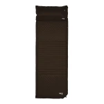 Mata samopompująca z poduszką czarna NILS CAMP NC4001