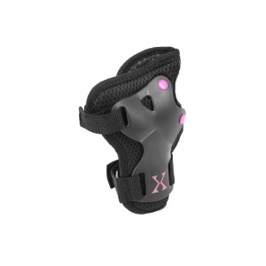 CZARNO-RÓŻOWY ROZM. XL  ZESTAW OCHRANIACZY NILS EXTREME H320 OUTLET