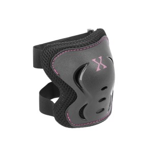 CZARNO-RÓŻOWY ROZM. XL  ZESTAW OCHRANIACZY NILS EXTREME H320 OUTLET