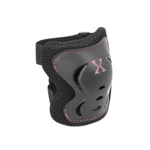 CZARNO-RÓŻOWY ROZM. XL  ZESTAW OCHRANIACZY NILS EXTREME H320 OUTLET