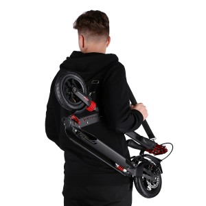 HULAJNOGA Z HAMULCEM TARCZOWYM HM209T BLACK-RED NILS EXTREME OUTLET