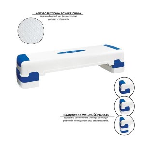 AS005 WHITE/BLUE STEP DO AEROBIKU HMS OUTLET