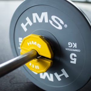 TALERZ NA SPRZĘT DO TRENINGU SIŁOWEGO I FITNESS TYPU NAKŁADKA 2 x 0.5 KG HMS TSN50