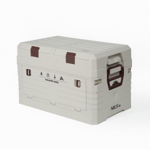 SKRZYNIA KEMPINGOWA Z POKRYWĄ SKŁADANA  50L NILS CAMP NCB4003