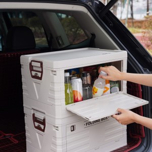 SKRZYNIA KEMPINGOWA Z POKRYWĄ SKŁADANA 50L NILS CAMP  NCB4004