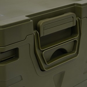 SKRZYNIA KEMPINGOWA Z POKRYWĄ SKŁADANA  50L NILS CAMP NCB4001