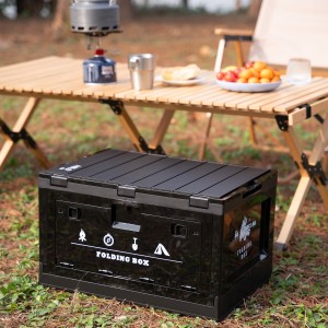 SKRZYNIA KEMPINGOWA Z FUNKCJĄ STOŁU SKŁADANA  2W1 50L NILS CAMP NCB4006