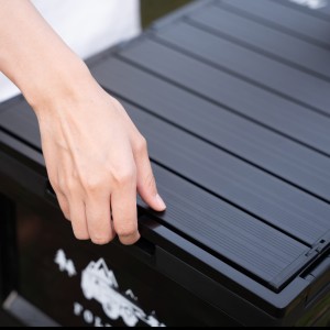 SKRZYNIA KEMPINGOWA Z FUNKCJĄ STOŁU SKŁADANA  2W1 50L NILS CAMP NCB4006