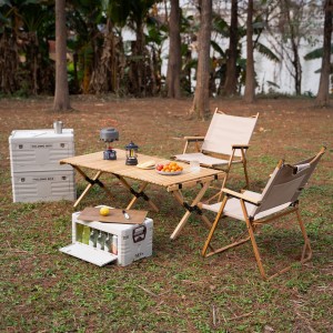 SKRZYNIA KEMPINGOWA Z FUNKCJĄ STOŁU SKŁADANA 2W1 50L NILS CAMP NCB4002