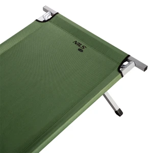 ŁÓŻKO POLOWE SKŁADANE ZIELONE 200 CM NILS CAMP NC2756