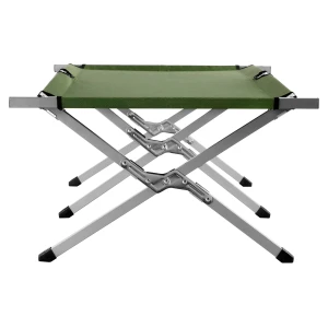 ŁÓŻKO POLOWE SKŁADANE ZIELONE 200 CM NILS CAMP NC2756