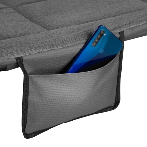 ŁÓŻKO TURYSTYCZNE SKŁADANE SZARE 200 CM NILS CAMP NC2720