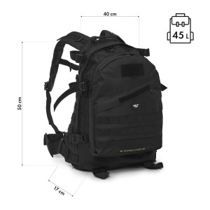 PLECAK TAKTYCZNY VANGUARD CZARNY 45L NILS CAMP NC3904