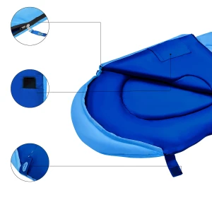 ŚPIWÓR JUNIOR NIEBIESKI NILS CAMP NC2007