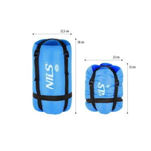 ŚPIWÓR JUNIOR NIEBIESKI NILS CAMP NC2007