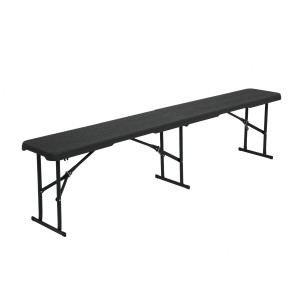 SKŁADANA ŁAWKA OGRODOWA 183 CM ANTRACYT NILS CAMP NC3404