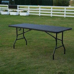 STÓŁ TURYSTYCZNY 180 CM ANTRACYT NILS CAMP NC1618