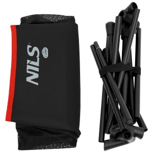 KRZESŁO SKŁADANE ULTRALIGHT CZARNE NILS CAMP NC3320