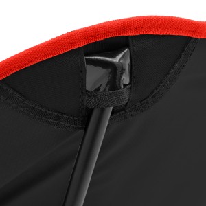 KRZESŁO SKŁADANE ULTRALIGHT CZARNE NILS CAMP NC3320