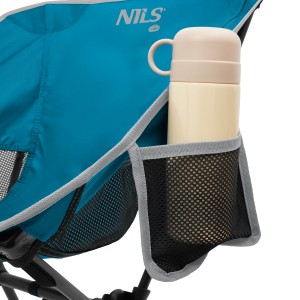 NC3320 KRZESŁO SKŁADANE ULTRALIGHT NIEBIESKIE NILS CAMP