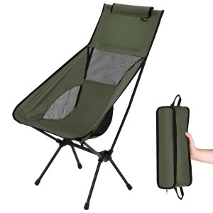 KRZESŁO SKŁADANE ULTRALIGHT KHAKI NILS CAMP NC3321
