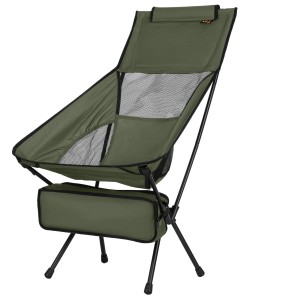 KRZESŁO SKŁADANE ULTRALIGHT KHAKI NILS CAMP NC3321