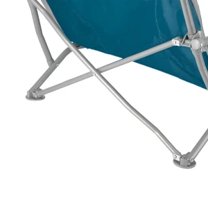 KRZESŁO PLAŻOWE NIEBIESKO-SZARE NILS NC3035