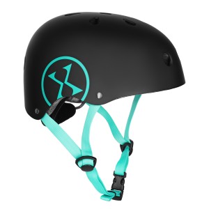 KASK CZARNO-NIEBIESKI ROZM. M(55-58CM) NILS EXTREME MTW001-1 